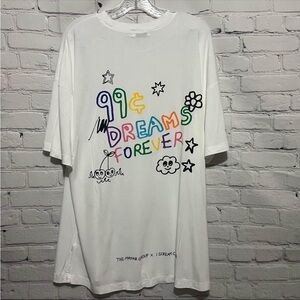 The Mayfair Group X I Scream Colour “99 Cent Dreams Forever” Oversized Shirt
